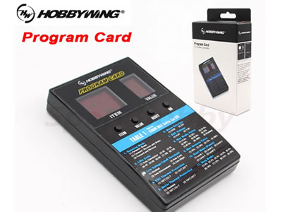 Hobbywing LED Program Card